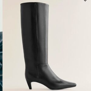 Reformation Remy Knee Boot in Black Size 8